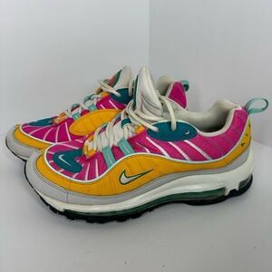 Womens Air Max 98 'Teal Fuchsia' Size 9